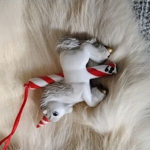 Artists Favorites Merry Go Round Unicorn Ornament